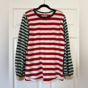 Free People We the Free Sawyer Stripe Tee | Size Small
